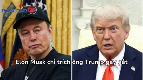 Elon Musk chỉ trích ông Trump gay gắt