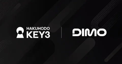 DIMO liên doanh với Hakuhodo KEY3 phát triển nền tảng dữ liệu phi tập trung cho phương tiện di chuyển tại Nhật
