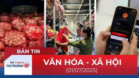 Bản tin Văn hóa - Xã hội ngày 1/7