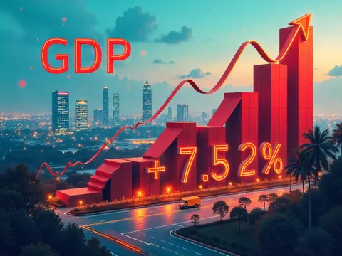 GDP 6 tháng đầu năm 2025 tăng 7,52% - cao nhất trong hơn một thập kỷ