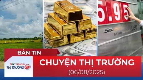 Bản tin Thị trường 24h ngày 6/8