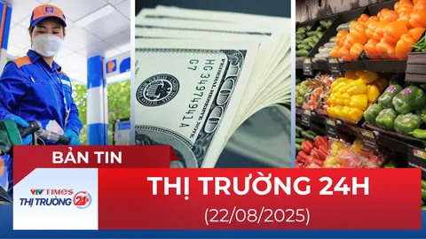 Bản tin Thị trường 24h ngày 22/8
