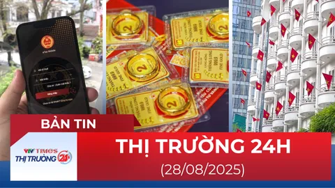 Bản tin Thị trường 24h ngày 28/8