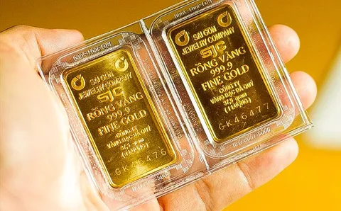 Giá vàng chiều 11/9: Vàng miếng giảm 1 triệu đồng/lượng