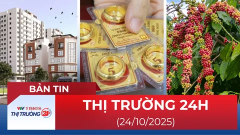 Bản tin Thị trường 24h ngày 24/10