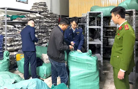 Phát hiện hơn 3.000 sản phẩm có dấu hiệu giả mạo nhãn hiệu và không rõ xuất xứ ở Thanh Hóa