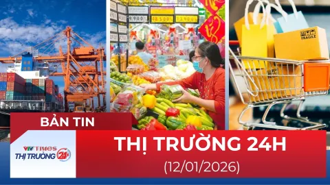 Bản tin Thị trường 24h ngày 12/01/2026