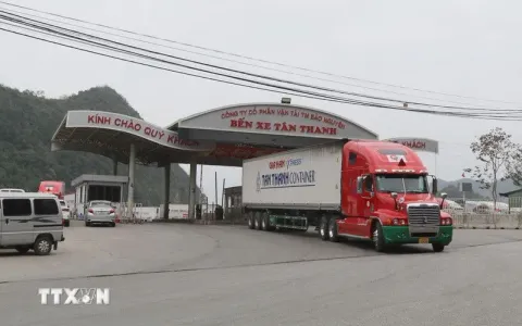Xuất nhập khẩu qua ga Đồng Đăng tăng trưởng mạnh