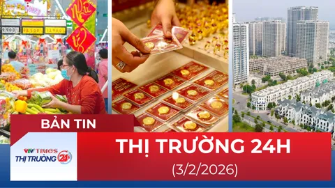 Bản tin Thị trường 24h ngày 3/2/2026