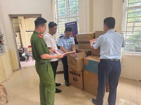 Phát hiện hơn 8.200 bao thuốc lá ngoại không rõ nguồn gốc tại Hà Nội