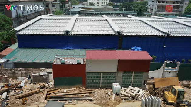 Nhà siêu nhỏ xuất hiện sau giải tỏa mở đường ở quận Thanh Xuân