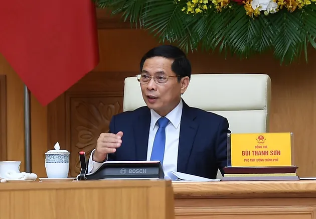 Phó Thủ tướng Bùi Thanh Sơn tiếp chuyên gia hàng đầu của Tổ chức AVSE Global, thảo luận về hợp tác khoa học.