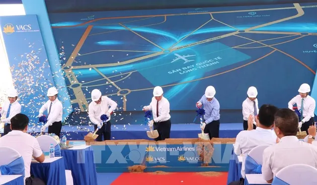 Chính thức khởi công 2 dự án dịch vụ hàng không tại sân bay Long Thành