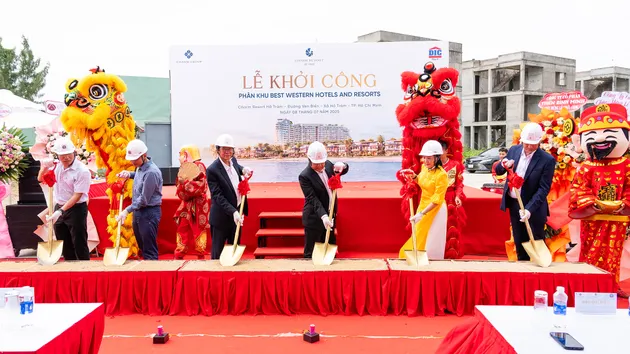 Khởi công phân khu đầu tiên của tổ hợp nghỉ dưỡng Charm Resort Hồ Tràm