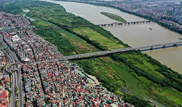 Phát triển đô thị ven sông Hồng hiện đại, bền vững, quy hoạch đồng bộ