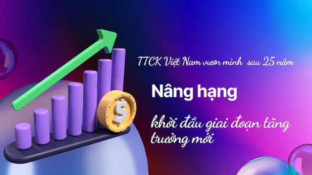 Chứng khoán Việt Nam vươn mình sau 25 năm: Nâng hạng và huy động vốn hiệu quả cho doanh nghiệp