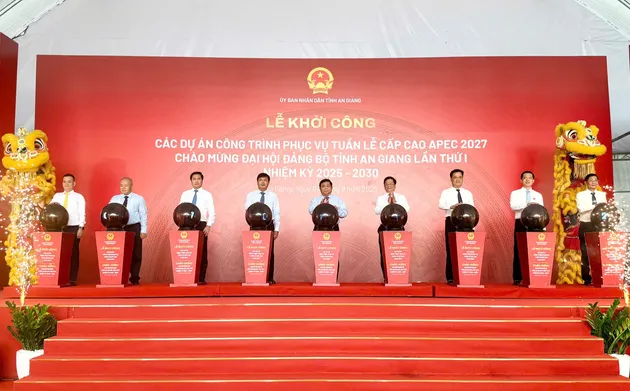 Khởi công, khởi động 10 dự án, công trình phục vụ APEC 2027