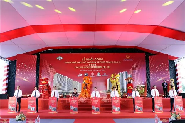 Hải Phòng khởi công dự án nhà lưu trú quy mô hơn 4.000 căn