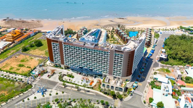 Không gian căn hộ nghỉ dưỡng sắp bàn giao của Charm Resort Long Hải