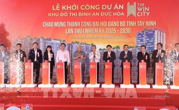 Tây Ninh khởi công dự án khu đô thị gần 9.300 tỷ đồng