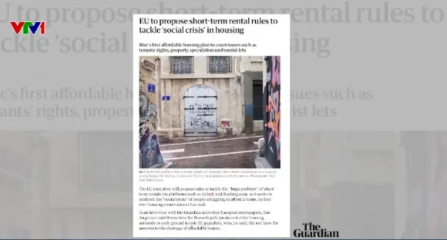 Lợi nhuận cao, nhiều nhà đầu tư tại châu Âu chuyển sang cho thuê ngắn hạn