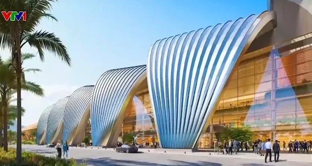 Hàng nghìn công nhân ngày đêm thi công công trình phục vụ APEC 2027