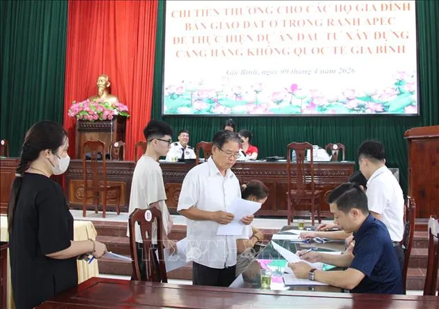 Chi thưởng hơn 32 tỷ đồng đẩy nhanh dự án Cảng hàng không quốc tế Gia Bình