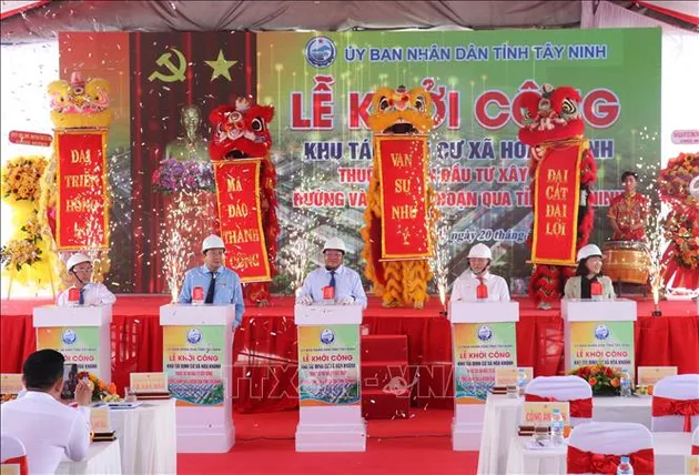Khởi công khu tái định cư phục vụ Dự án Vành đai 4 TP Hồ Chí Minh