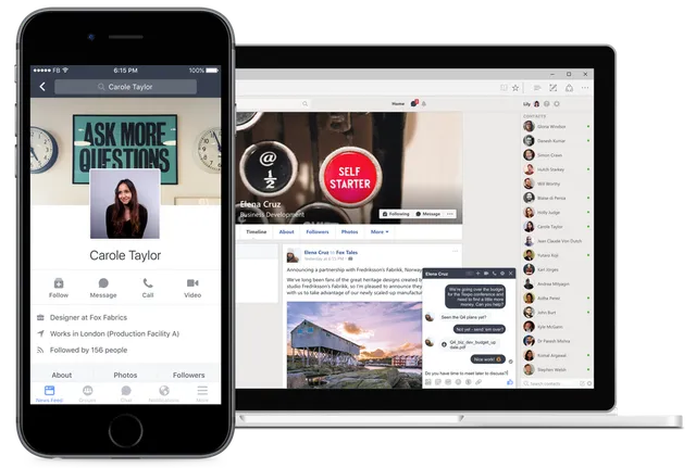 Facebook ra mắt Workplace - mạng xã hội dành cho công sở - Ảnh 2.