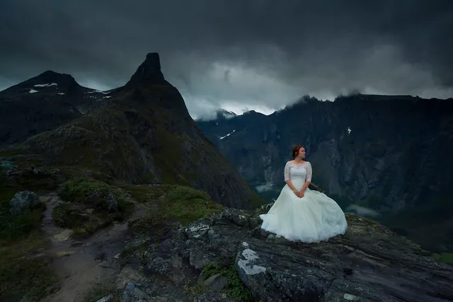 Nhiếp ảnh gia đưa vợ đi trốn trên núi ở Na Uy và Thụy Điển - Ảnh 9.