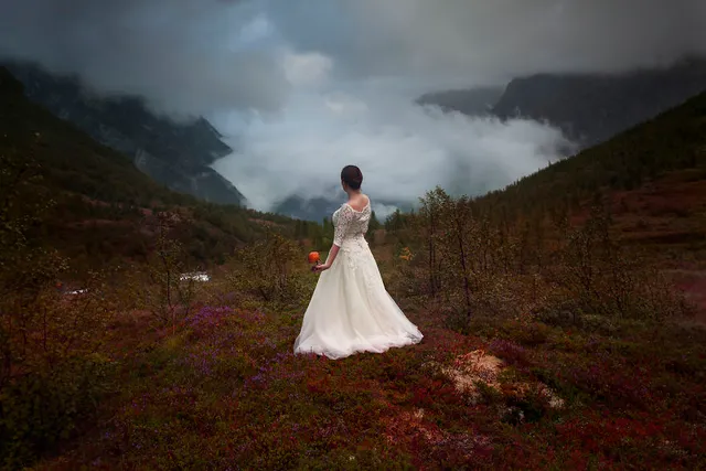 Nhiếp ảnh gia đưa vợ đi trốn trên núi ở Na Uy và Thụy Điển - Ảnh 12.