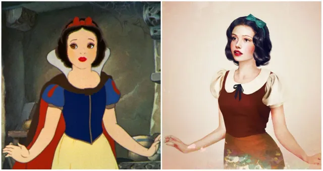 Khi nhan sắc của các công chúa Disney được đưa ra ngoài đời thực - Ảnh 6.