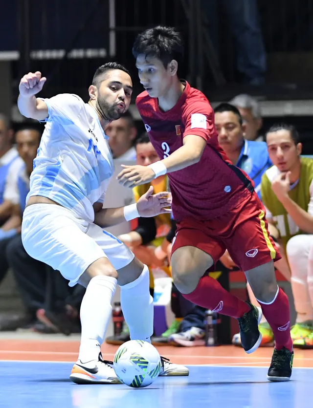 Ảnh: Những khoảnh khắc ấn tượng trong chiến thắng 4-2 của ĐT futsal Việt Nam trước Guatemala - Ảnh 2.