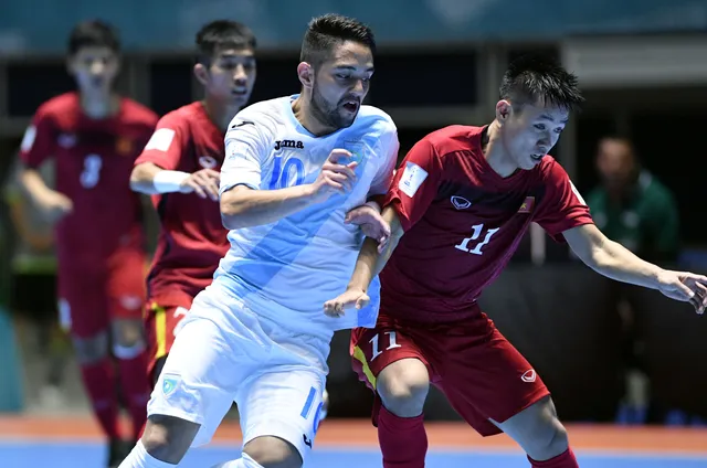 Ảnh: Những khoảnh khắc ấn tượng trong chiến thắng 4-2 của ĐT futsal Việt Nam trước Guatemala - Ảnh 4.