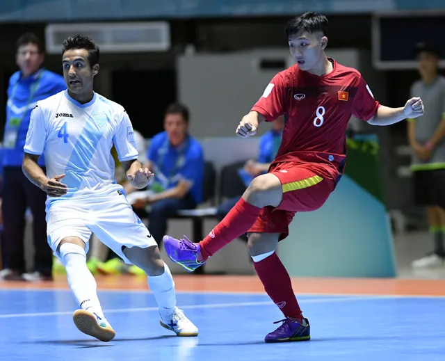 Ảnh: Những khoảnh khắc ấn tượng trong chiến thắng 4-2 của ĐT futsal Việt Nam trước Guatemala - Ảnh 5.