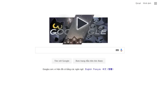 Chào Halloween 2016 với doodle mới của Google - Ảnh 1.