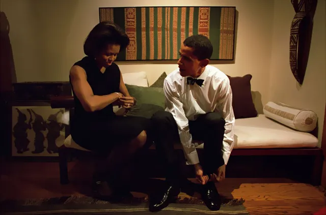 Chuyện tình ngọt ngào của Tổng thống Obama qua ảnh - Ảnh 6.