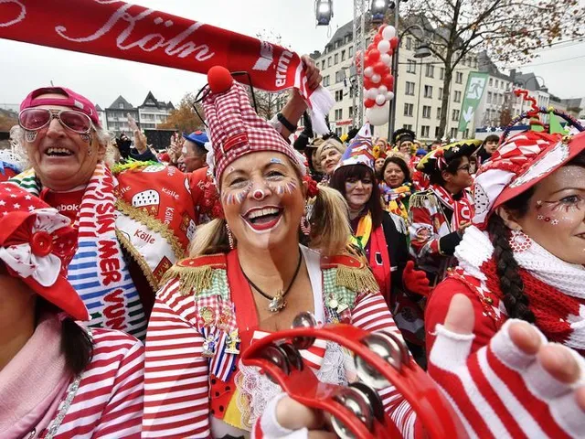 Sôi động Lễ hội hóa trang Carnival 2016 tại Đức - Ảnh 11.