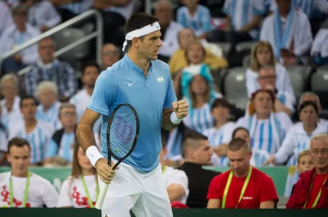 Chung kết Davis Cup: Del Potro hạ Karlovic, cân bằng tỷ số cho ĐT Argentina - Ảnh 1.