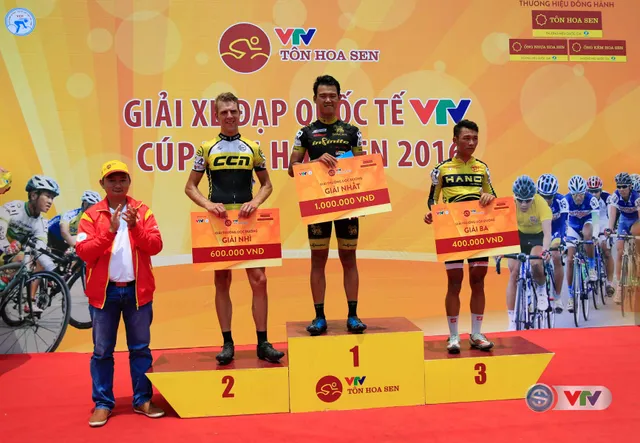 Chặng 7 Giải xe đạp quốc tế VTV - Cúp Tôn Hoa Sen 2016: Huỳnh Thanh Tùng (QK 7) về nhất chặng - Ảnh 4.