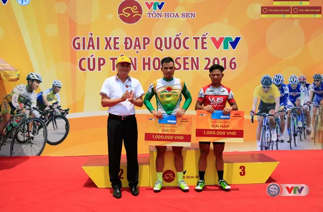 Chặng 7 Giải xe đạp quốc tế VTV - Cúp Tôn Hoa Sen 2016: Huỳnh Thanh Tùng (QK 7) về nhất chặng - Ảnh 5.