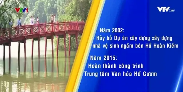 Nhiều dự án quanh Hồ Hoàn Kiếm bị tạm dừng hoặc hủy bỏ - Ảnh 1.