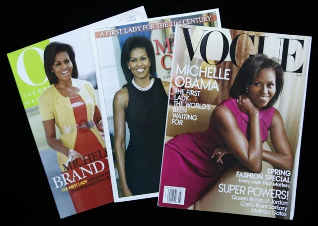 Bà Michelle Obama duyên dáng và nổi bật trên tạp chí Vogue - Ảnh 5.