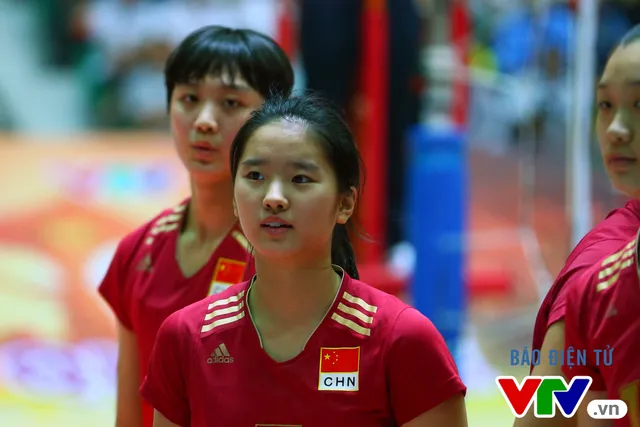 Cận cảnh nhan sắc của tiểu Lưu Diệc Phi ở ĐT trẻ Trung Quốc tại VTV Cup 2016 - Tôn Hoa Sen - Ảnh 14.