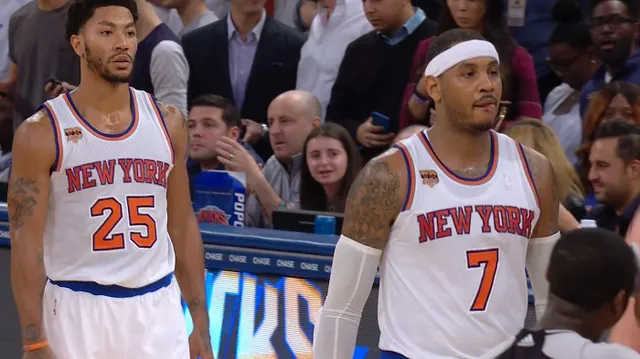 Dàn sao xuất hiện trong chiến thắng kịch tính của New York Knicks - Ảnh 5.