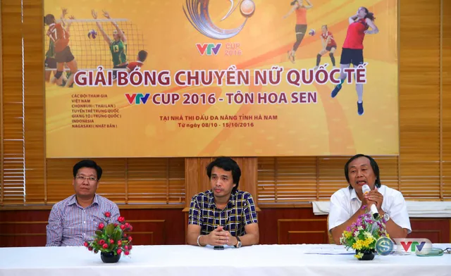 BTC họp kỹ thuật chuẩn bị chuyên môn VTV Cup 2016 Tôn Hoa Sen - Ảnh 1.