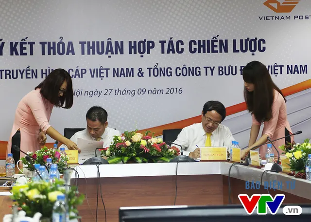 VTVcab - VNPost ký kết thỏa thuận hợp tác chiến lược - Ảnh 2.