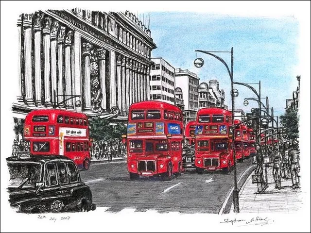 Khâm phục khả năng vẽ bằng trí nhớ của họa sĩ Stephen Wiltshire - Ảnh 1.