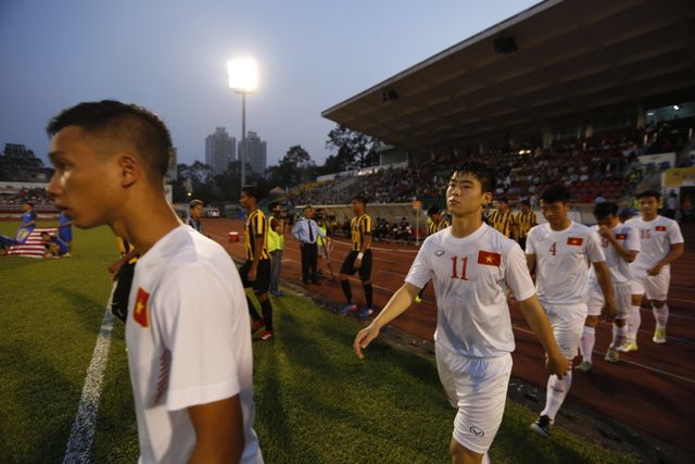 U23 Việt Nam 3-0 U23 Malaysia: Những khoảnh khắc ấn tượng qua ảnh! - Ảnh 9.