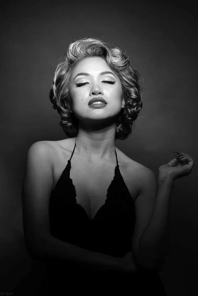 Vân Hugo bất ngờ tạo hình giống Marilyn Monroe - Ảnh 2.